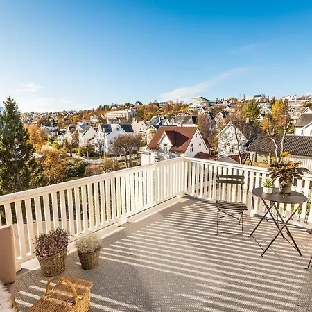 公寓 Bramy The Aurora Lux View 特罗姆瑟